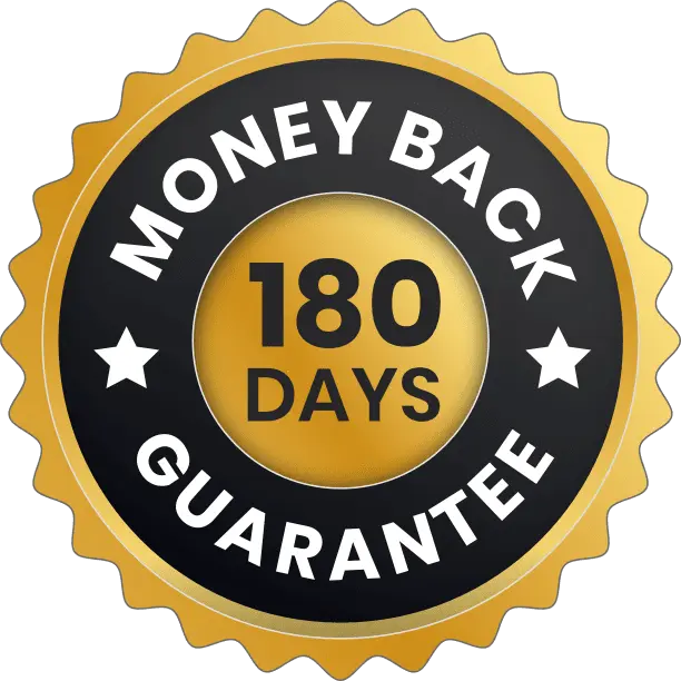 Gluco Control Money Back Guarantee Seal